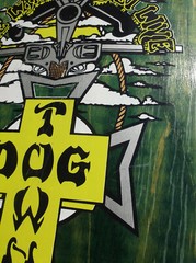 1988 DOGTOWN MICKE MALBA ALBA «LAND WHERE I LIVE» SKATEBOARD DECK RARE
