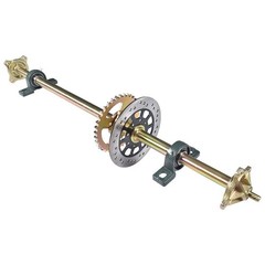 44in Rear Live Axle Wheel Hub Complete Kit For ATV Buggy Quad Go Kart Golf Cart