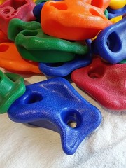 Lot Of 30 Rock Climbing Holds **No Bolts**