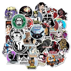 Mix 10/50 PCs StarWars Game Movie Graffiti Luggage Notebook Sticker-No Duplicate