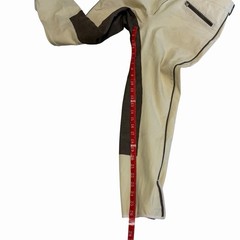 Women’s Sz 30 Full Seat Breeches Tan Brown Faux Suede Seat Zipper Fly Ride Life