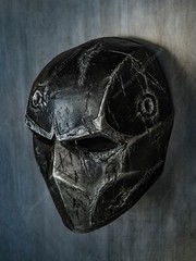Custom Airsoft Mask Helmet Full Face BB Gun Halloween Costume Cosplay Black A24