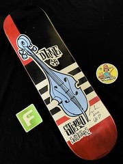 RARE SIGNED Chris DUNE Pastras Jazz Blues Pro Model Skateboard Deck Prime AUTO