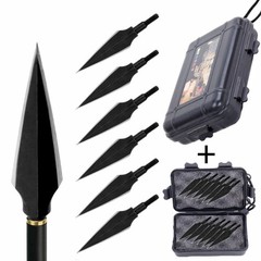 30″ Archery Carbon Arrows Turkey Feather Compound Recurve Bow Arrowhead Quiver