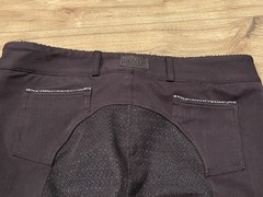 Dover Saddlery Brown Animal Print Pants Equestrian Horse Riding Women’s Size 34