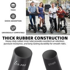 12.5 x 2.5/2.75/3.0 Scooter Inner Tubes with TR87 Angled Valve Stems – HeavyD…