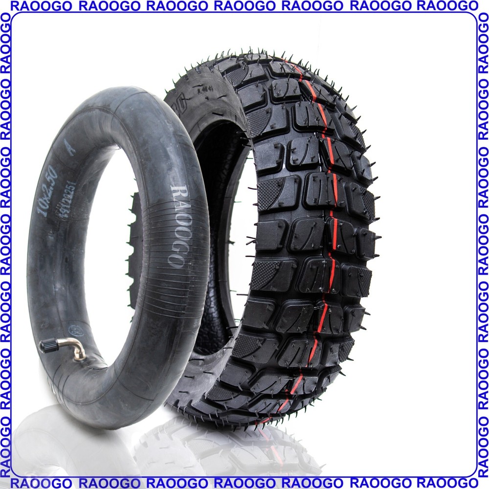 255×80 Tire &Tube fit 80/65-6 10×3 Varla Nanrobat d6+ Mantis pro Electric Scoote