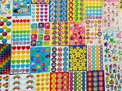 500 Stickers | LOT FOR ALL AGES | TONS OF FUN THEMES FOR ALL SEASONS HOLIDAY