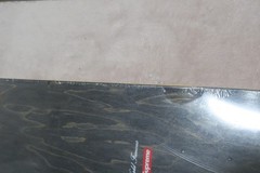 2 Lot Supreme Distorted Box Logo & Orange 3D Logo Graphic Skateboard Deck