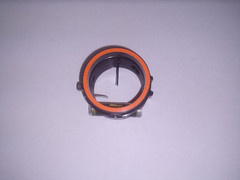 DAVIS SCOPE HOUSING – Solid(Black) .010 green fiber optic pin-4X lens