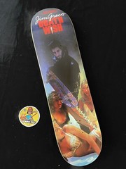 RARE Deathwish Jim Greco Slumber Party Massacre Credo Hammer Skateboard Deck
