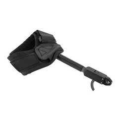 Black Right-Hand Compound Bow Kit for Beginners – Adjustable 30-55 lbs