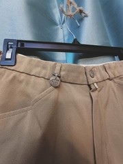 Ladies Pikeur Khaki Riding Breeches 31 In Waist 27 In Inseam Please Read