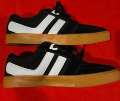 Vtg Osiris Lumin Black Skateboard Shoes Men’s Size 9.5 Great Condition