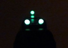 Glow-On ORIGINAL Glow Paint for Firearms Lg 9.2 ml Paint + 7cm x 20cm Glow Film