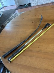 Fleck Dressage Black Soft Touch Whip 24” & 20” Other Whip!
