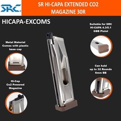 SRC Airsoft Magazine CO2 For HICAPA Series Gas Blowback Pistol 6mm BBs – 30 RDS