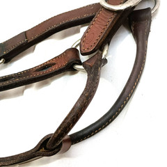 Vintage Leather Simco Halter – Fancy and Rare!