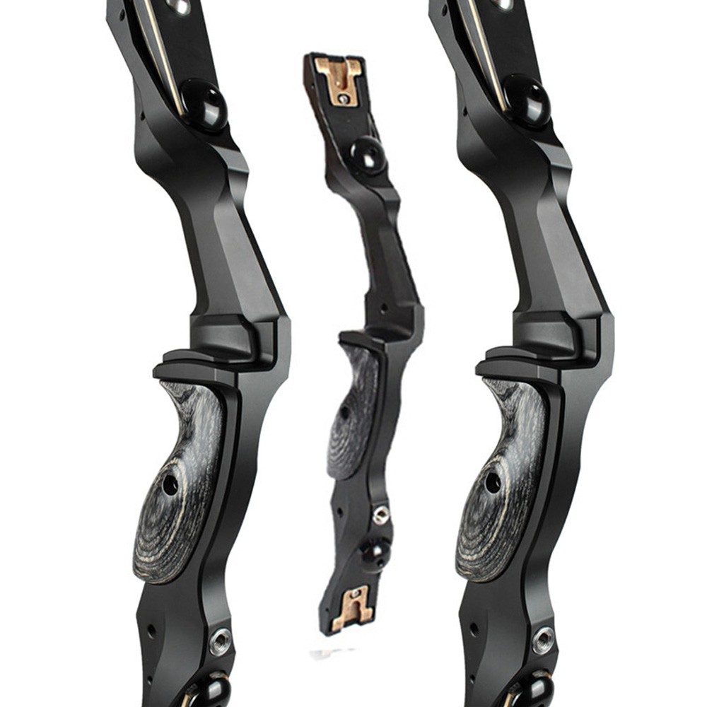 17 19 21» Premium ILF Recurve Bow Riser Handle Takedown American Hunting RH LH