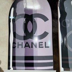 3 DENIAL CHANEL GUCCI BALENCIAGA PARIS SKATE DECK 1XRUN RARE ART Print LOT