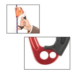 L/R Hand Ascender Rock Climbing Tree Arborist Rappelling Gear Rope For 8~13mm