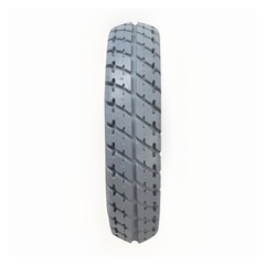 Primo Durotrap Pneumatic Tire with C9210 Tread 4 Ply Mobility Tire Light Gray
