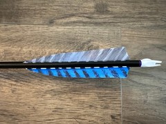 (12) Rose City PO Cedar NIGHTFALL 5S 11/32″ PAINTED & MATCHED 40-45# Arrows [v3]