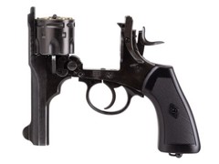 Webley MKVI CO2 Pellet Revolver, Battlefield Finish, 4″ by Webley & Scott Ltd.