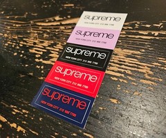 Supreme Shop Mini Stickers 5 In 1 SS20 + FREE SURPRISE