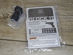 GLOCK 17 Gen 5 MOS RED DOT SIGHT & ADAPTER PLATE FOR CO2 .177 Cal Airgun Pistol