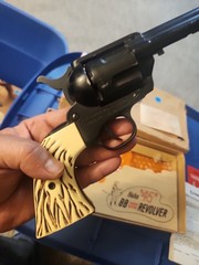 EARLY Hahn Model 45 Single-Action BB Revolver CO2 Air Pistol in Original Box #1
