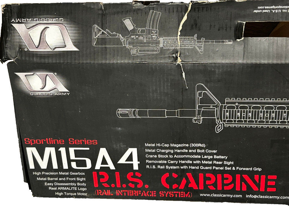 AIRSOFT CLASSIC ARMY M15A4 SPORTLINE