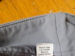 The Tailored Sportsman Breeches Gray English Riding Habits USA 30L
