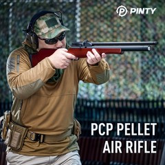 PINTY PCP Pellet Gun Air Rifle, 5.5 mm .22 Caliber Pellet Air Rifle for Adults