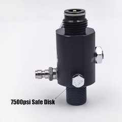 Adjustable Compressed Air Regulator Dual Gauge Pneumatic Air Valve Input 4500
