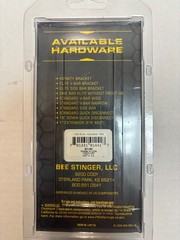 Bee Stinger Stabilizer Quick Disconnect Elite V-Bar Bracket Black BSVBE