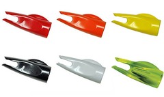 Bohning Classic Nock 100 Pack Wood Arrow 11/32″ Black Orange Red White Yellow