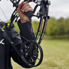US Compound Bow Short Axis 30-70lbs Dual-use Steel Ball Arrow Hunting Fish RH LH