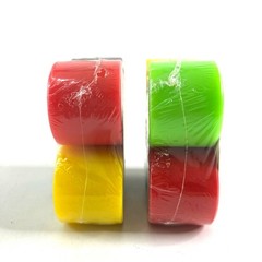 Rainbow Penny Board Skateboard Wheels 2 Packs Of 4 Multi-Color New Sealed Penny