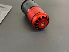 Avengers 40mm Airsoft Gas Shell (Model: 84rd Shower / Red Matte)