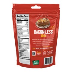 Fresh Gourmet Vegan Bacon-Less Bits – 3.5 oz Plant-Based Topping for Salads, Pot