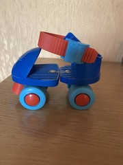 Vintage Style Kids Adjustable Quad Roller Skates Rekord K01 Toddler Sizes 25-30