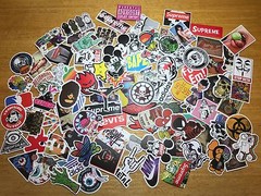 100 Skateboard Stickers bomb Vinyl Laptop Luggage Decals Dope Sticker Lot best