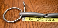Fager, Anton Titanium Loose Baucher Boucher bit, 12.5cm/ 5.5”, $173