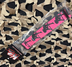 NEW KM Paintball Universal JT Goggle Strap – Pink Stripper