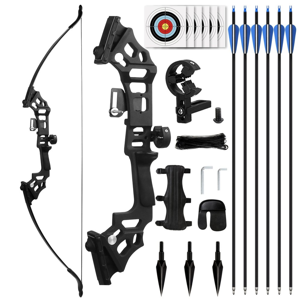 Recurve Bow and Arrow Set for Adults, 30–40lbs Right-Handed Archery Kit with …