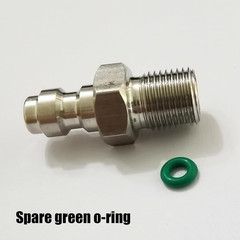 8Mm Fill Nipple Male Quick Disconnect Valve with One Way Foster M10*1 Thread
