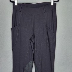Stickyseat Pants Womens Large Black Riding Bootcut Full Seat Stretch Pockets USA