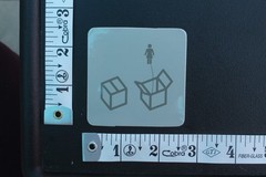Girl Skateboards Fresh Out The Box Chocolate Z14B Vintage Skateboarding STICKER
