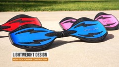 RipStik Ripster Caster Board – Blue – FFP , 9 inch 9 Inch,
